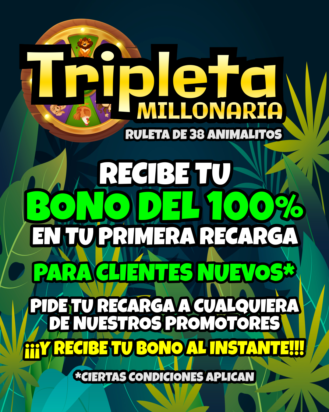 Juega cada 5 minutos, 24/7